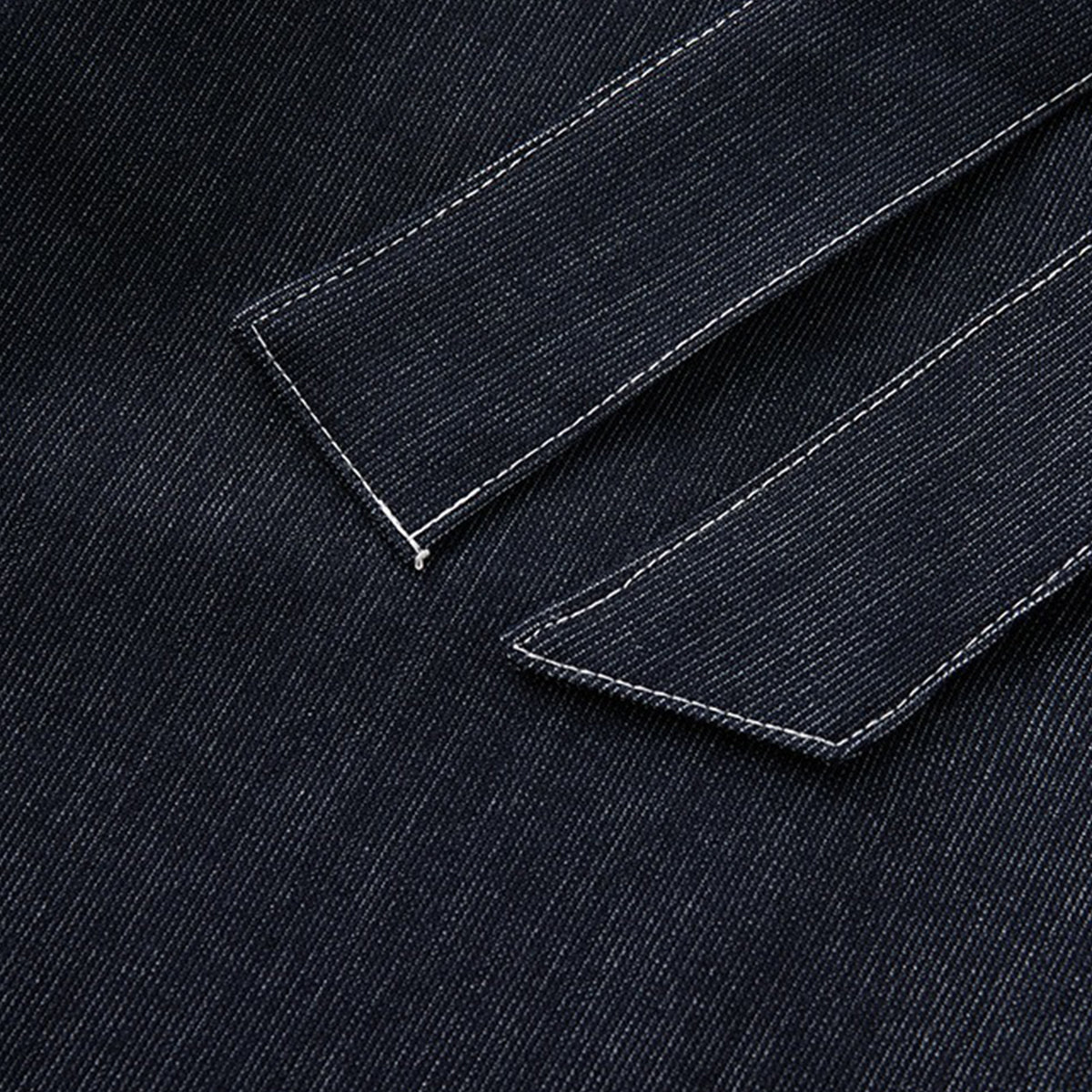 High Waist Tie Belt Relaxed Denim Shorts