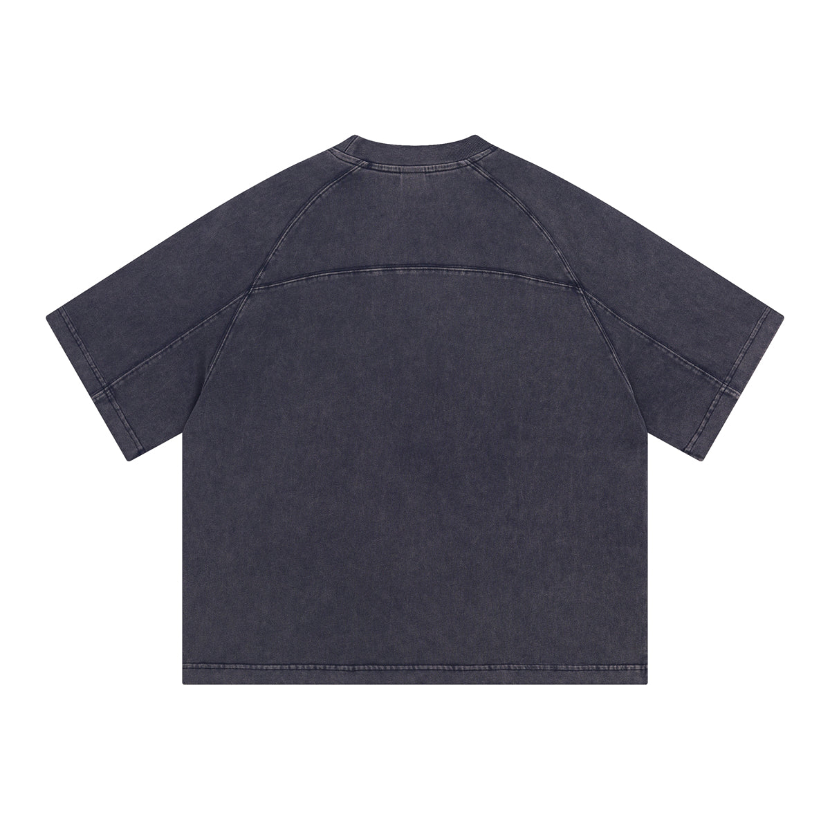 Vintage Washed Patchwork Cotton Tee 285gsm