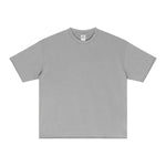 Distressed Raw Edge Washed T Shirt 275gsm