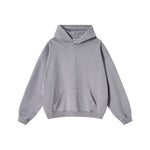 Heavyweight Washed Cotton Kangaroo Pocket Hoodie
