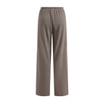 Women's Relaxed Straight Leg Ribbed Trousers