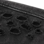 Men's Stone-washed Destroyed Hoodie