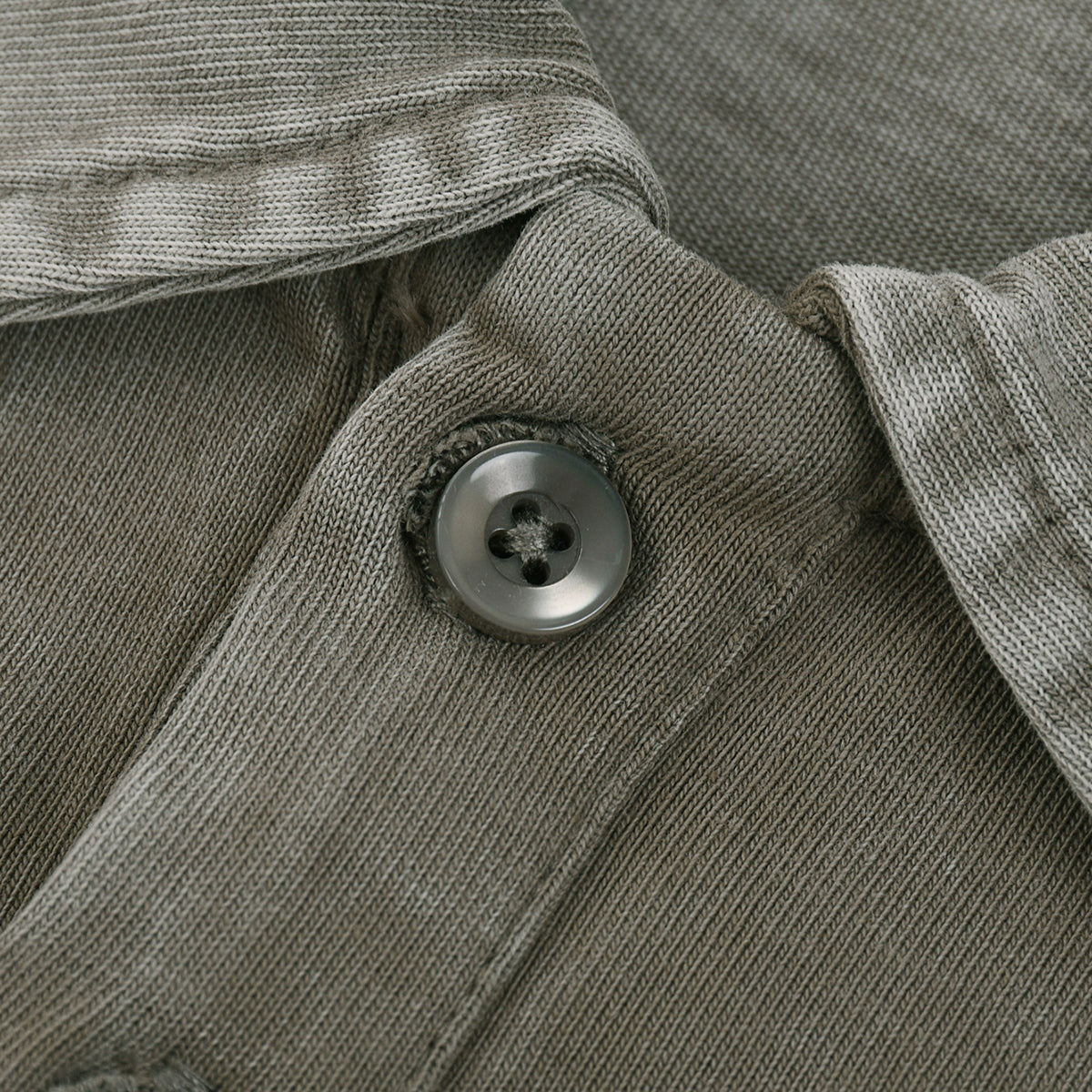 Heavyweight Reverse-Dyed Polo Shirt 320gsm