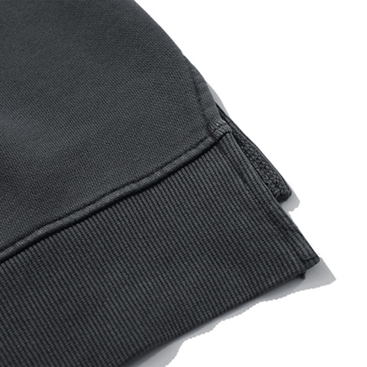 Vintage Washed Ninja Sleeve Split Hem Sweatshirt