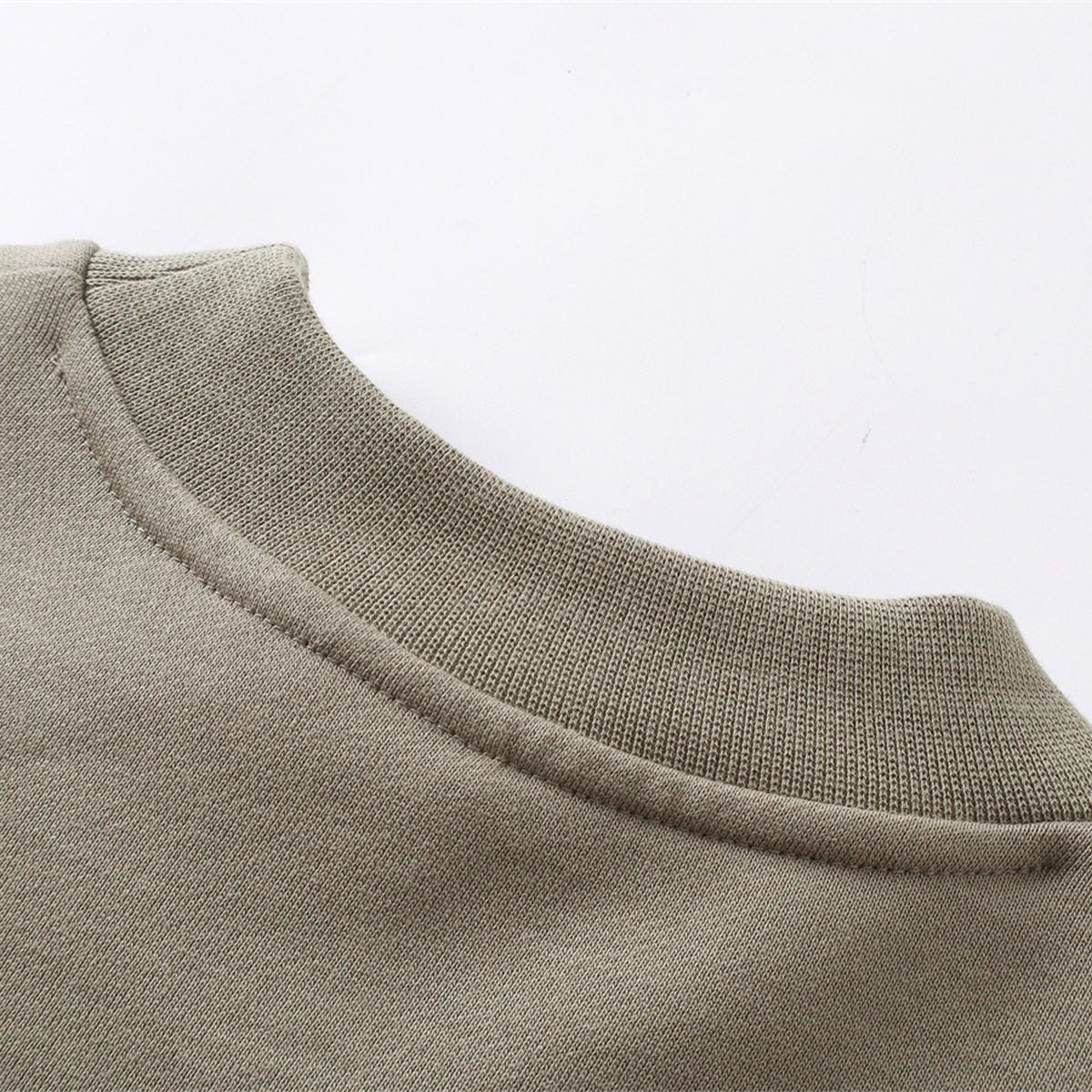 Brushed Fleece Soft Crewneck Pullover Sweatshirt