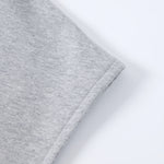 Sleeveless Boxy Fit Crewneck Sweatshirt Vest