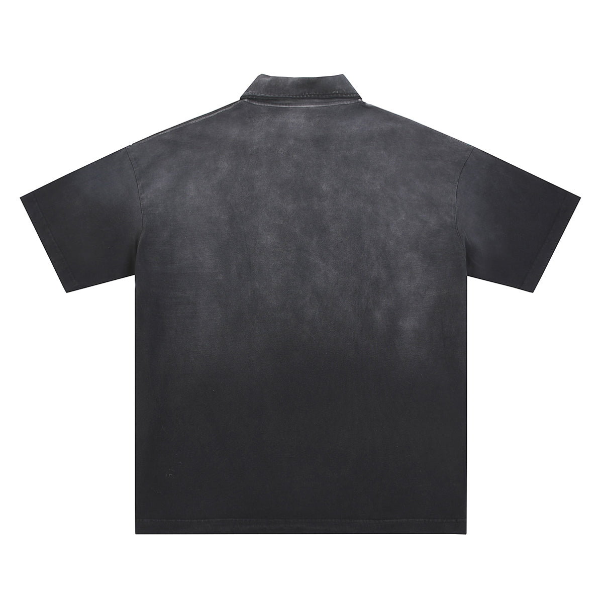 Gradient-Fade Cotton Polo Shirt 310gsm