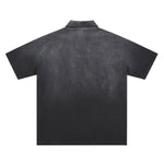 Gradient-Fade Cotton Polo Shirt 310gsm