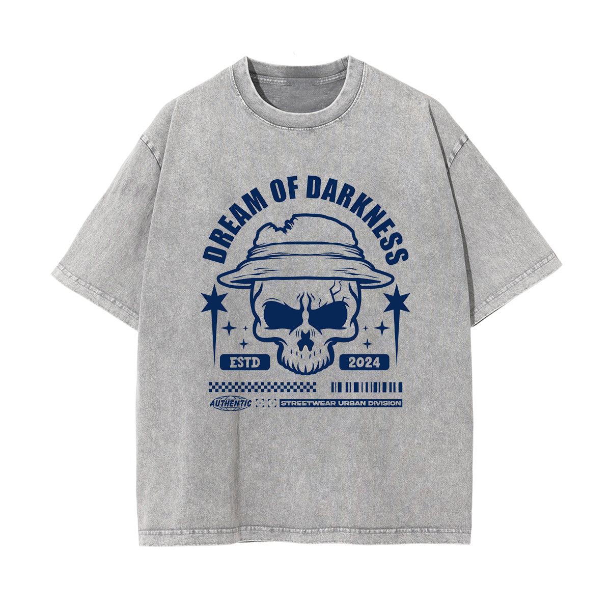 Skull Urban Streetwear Graphic Tee-INNBLAC Fashion Apparel