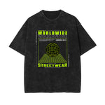 Urban Streetwear Stone Wash Graphic Tee-INNBLAC Fashion Apparel