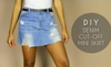 How to Shorten a Denim Skirt Without Sewing