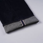 Wide Leg Dark Denim Jeans Classic Fit