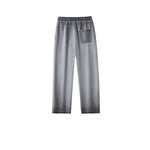 Drawstring Wide Leg Faded Trousers-INNBLAC Fashion Apparel