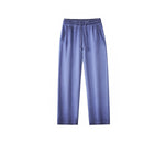 Drawstring Wide Leg Faded Trousers-INNBLAC Fashion Apparel