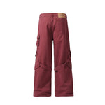 Men's Straight Leg Cargo Pants-INNBLAC Fashion Apparel