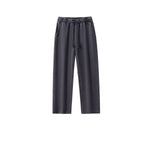 Drawstring Wide Leg Faded Trousers-INNBLAC Fashion Apparel