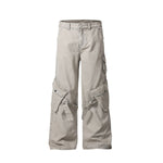 Men's Straight Leg Cargo Pants-INNBLAC Fashion Apparel