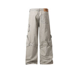 Men's Straight Leg Cargo Pants-INNBLAC Fashion Apparel