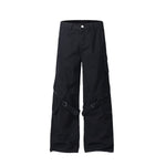 Men's Straight Leg Cargo Pants-INNBLAC Fashion Apparel