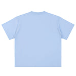 Relaxed Fit Boxy Solid Color Minimal Tee