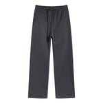 Solid Color Open Bottom Sweatpants-INNBLAC Fashion Apparel