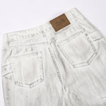 Heavy Duty Washed Wasteland Jeans-INNBLAC Fashion Apparel