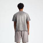 Heavyweight Gothic Graphic Raw-Edge Tee