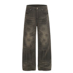 Vintage Washed High Street Loose Fit Jeans