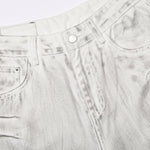 Heavy Duty Washed Wasteland Jeans-INNBLAC Fashion Apparel