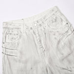 Heavy Duty Washed Wasteland Jeans-INNBLAC Fashion Apparel