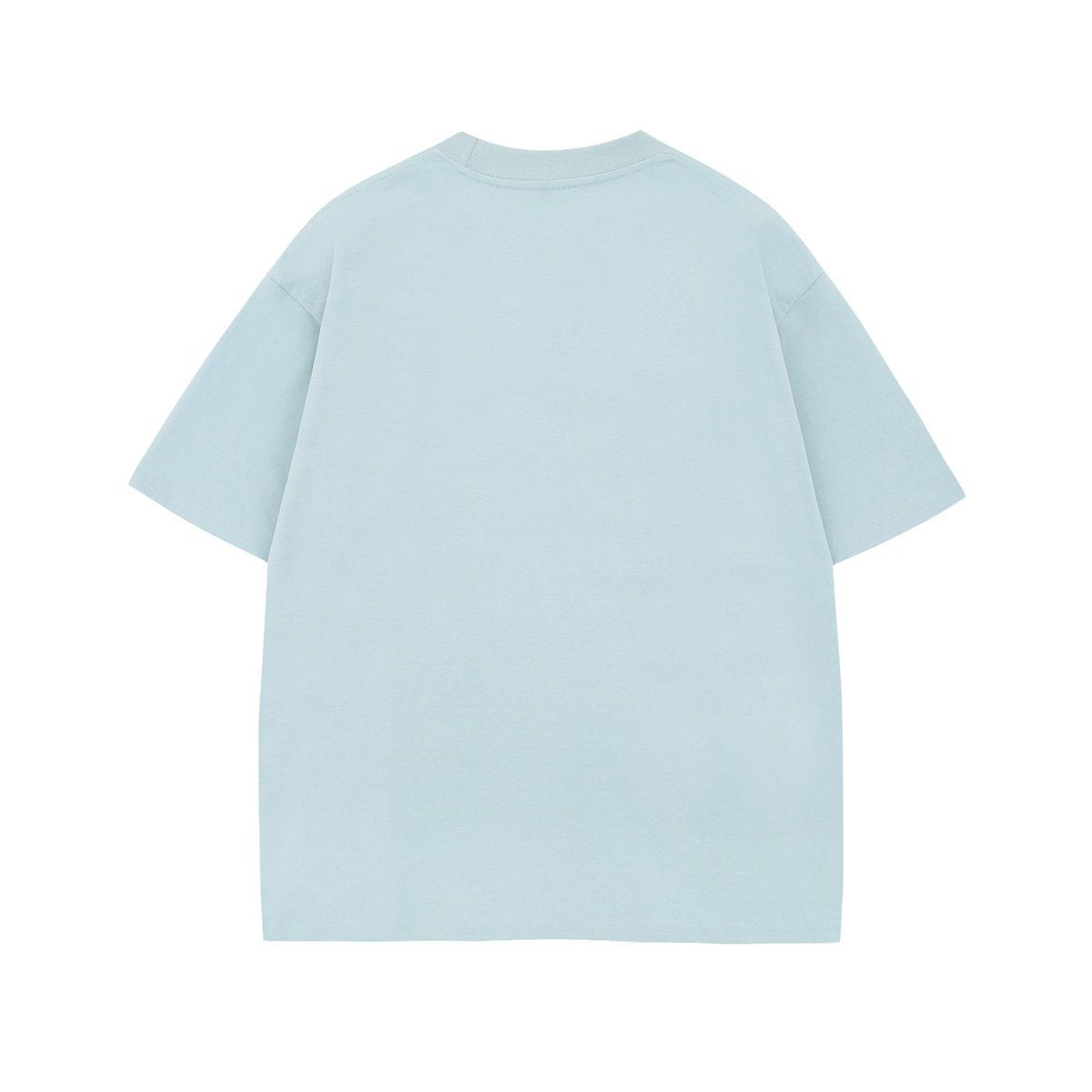 Minimalist Deconstructed Pocket Oversized Crew Tee