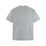 Vintage Washed Distressed Crewneck Short Sleeve Casual Tee