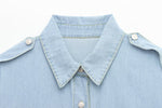 Simple Fashionable Denim Shirt