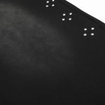 Studded 67 Print Black Wide Leg Sweatpants