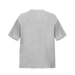 American Streetwear Deconstructed Zip Slim Solid Tee