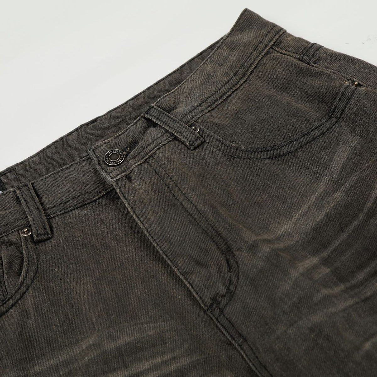 Vintage Washed High Street Loose Fit Jeans