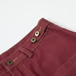 Rhinestone Star Print Vintage Washed Wide Leg Pants