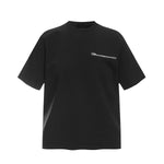 American Streetwear Deconstructed Zip Slim Solid Tee