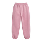 Solid Color Plush Lining Jogger-INNBLAC Fashion Apparel