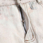 High Street Vintage-Inspired Patchwork Print Wide-Leg Jeans
