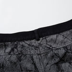 High Street RO Style Asymmetric Deconstructed Loose Wide Leg Jeans