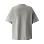 Layered Deconstructed Cropped Boxy Crew Tee