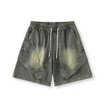 Vintage Washed Bermuda Denim Shorts