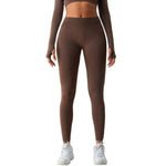 Solid Color V Waist Yoga Leggings