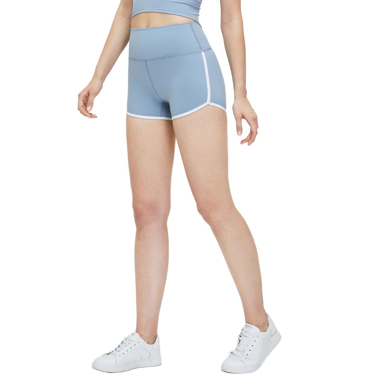 High-Waisted Ringer Yoga Shorts