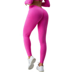Solid Color V Waist Yoga Leggings