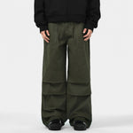 Men's Straight Leg Parachute Pants-INNBLAC Fashion Apparel