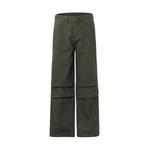 Men's Straight Leg Parachute Pants-INNBLAC Fashion Apparel