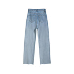 Floral Embroidered Pearl-Beaded Cut-Out Jeans
