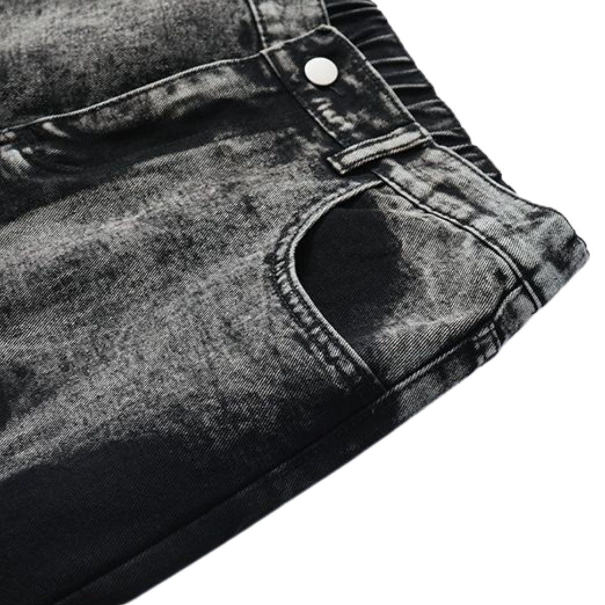 Y2K Tie-Dye Straight Leg Jeans